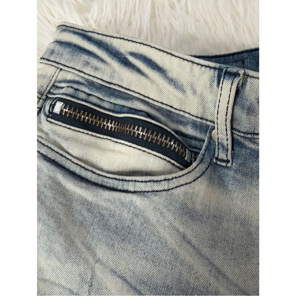 Men’s Bootcut Washed Light Blue Jeans Size 46 - Picture 7 of 8